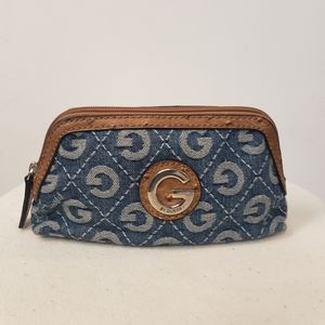 Guess Wristlet Leopard Print lined